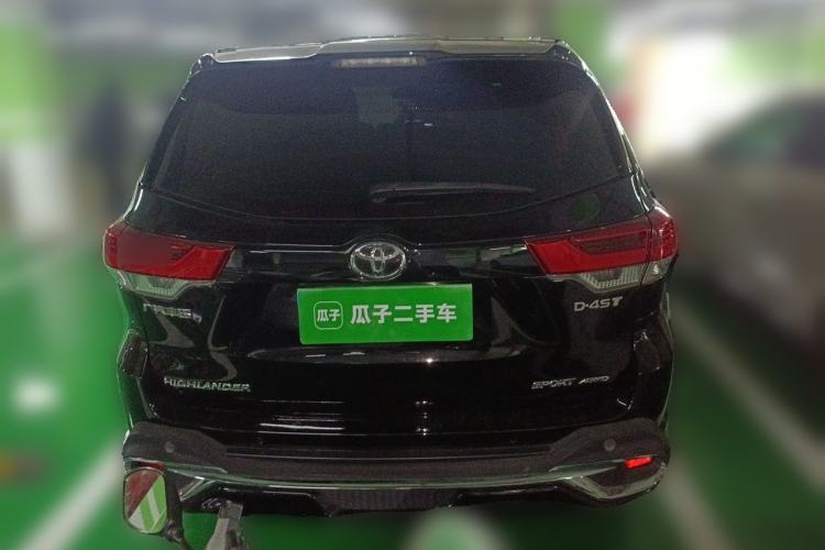 Used Toyota Highlander 2021 2.0T Four-Wheel Drive Luxury Edition 7 Seats Rear
