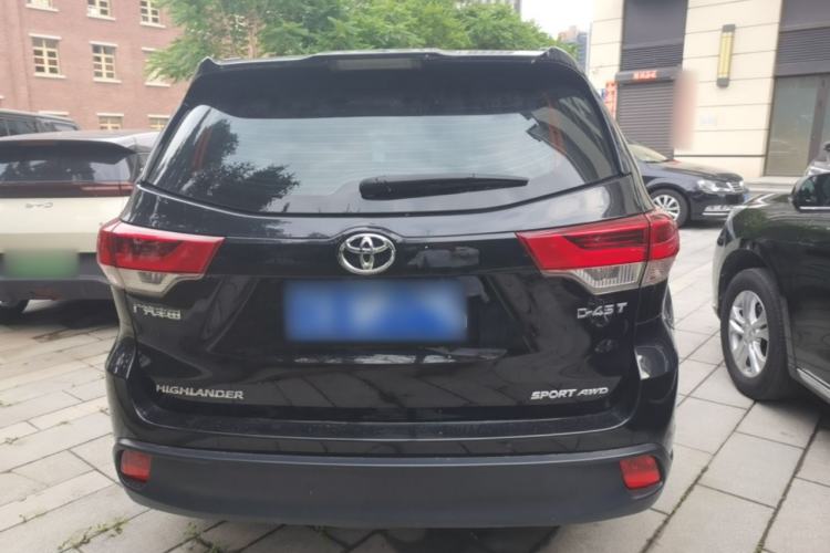 Used Toyota Highlander 2021 2.0T Four-Wheel Drive Luxury Edition 7 Seats Rear