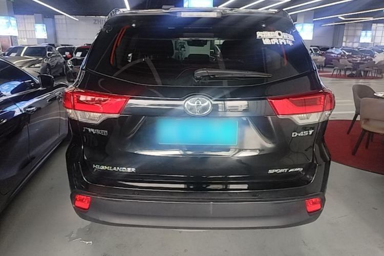 Used Toyota Highlander 2021 2.0T Four-Wheel Drive Prestige Version 7 Seats Rear