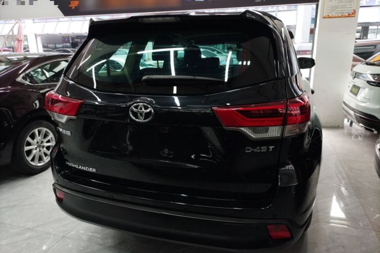 Used Toyota Highlander 2021 2.0T Two-Wheel Drive Elite Version 7-Seater Rear