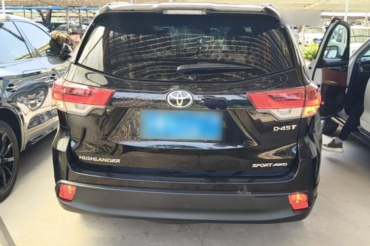 Used Toyota Highlander 2021 2.0T Four-Wheel Drive Luxury Edition 7 Seats Rear