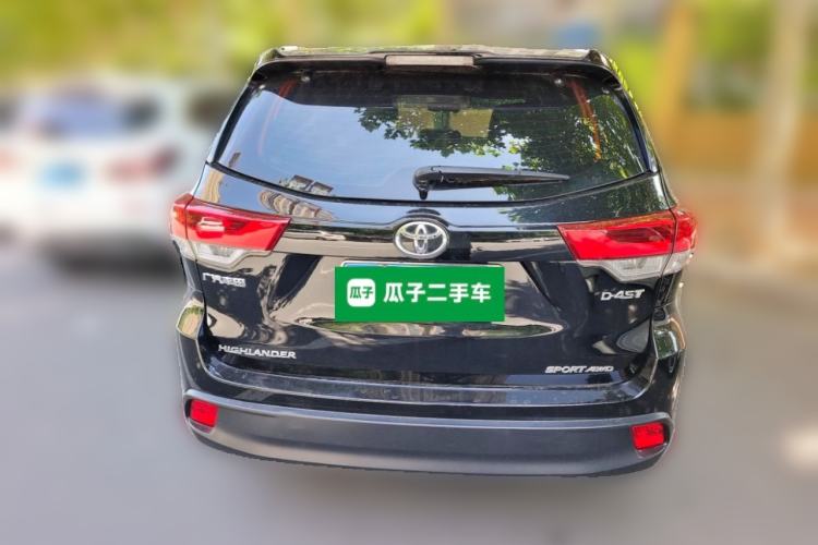 Used Toyota Highlander 2021 2.0T Four-Wheel Drive Prestige Version 7 Seats Rear