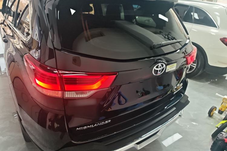 Used Toyota Highlander 2021 2.0T Four-Wheel Drive Luxury Edition 7 Seats Rear