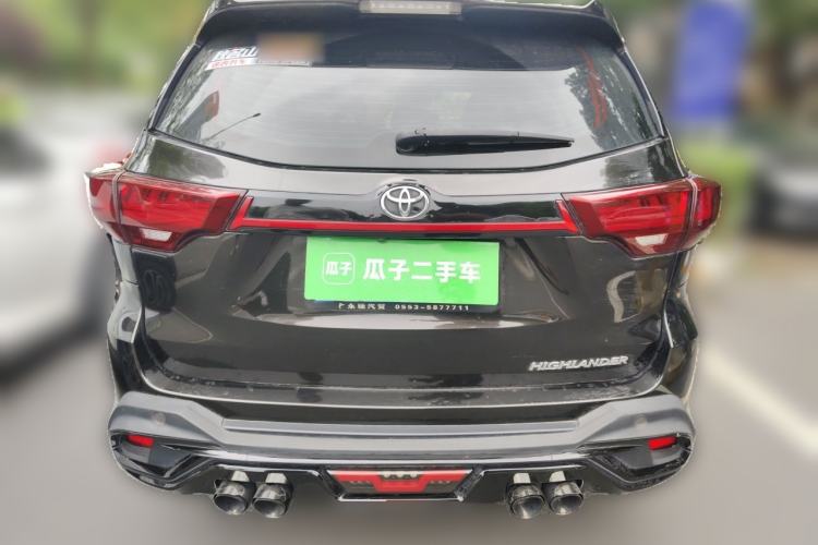 Used Toyota Highlander 2021 2.0T Four-Wheel Drive Luxury Edition 7 Seats Rear
