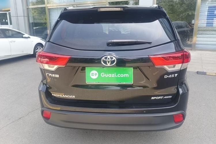 Used Toyota Highlander 2021 2.0T Four-Wheel Drive Luxury Edition 7 Seats Rear