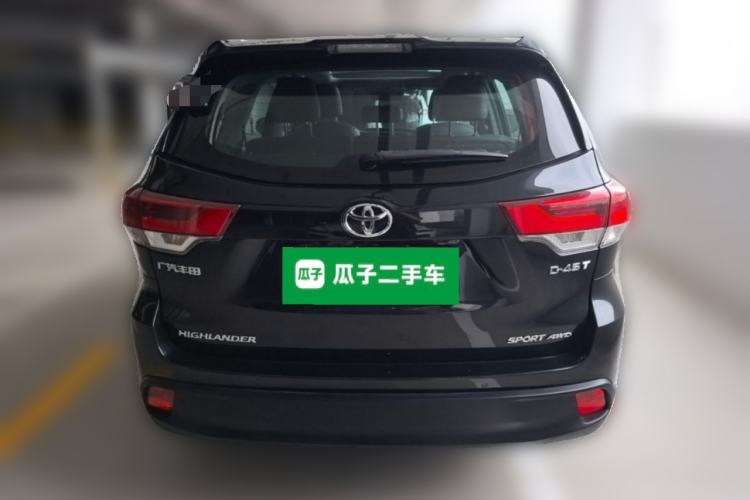 Used Toyota Highlander 2021 2.0T Four-Wheel Drive Luxury Edition 7 Seats Rear