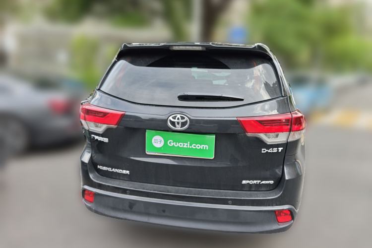 Used Toyota Highlander 2021 2.0T Four-Wheel Drive Luxury Edition 7 Seats Rear