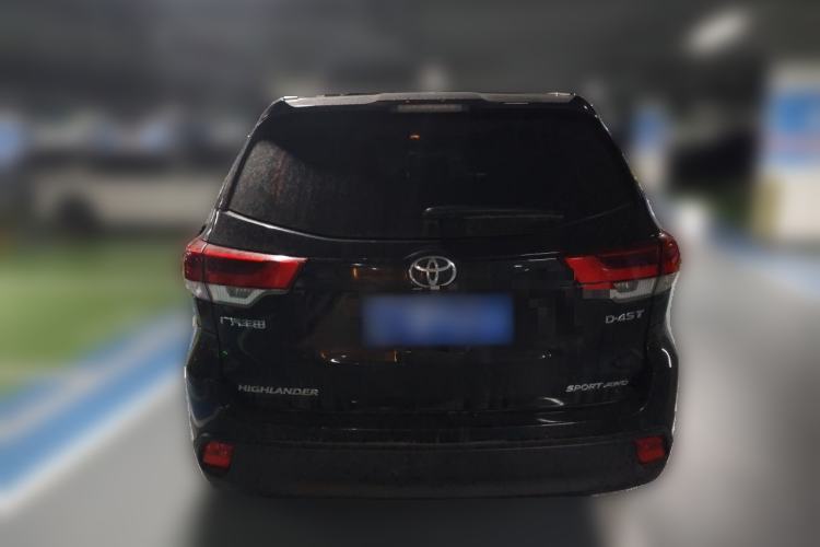 Used Toyota Highlander 2021 2.0T Four-Wheel Drive Prestige Version 7 Seats Rear
