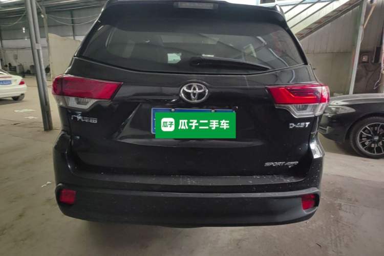 Used Toyota Highlander 2021 2.0T Four-Wheel Drive Luxury Edition 7 Seats Rear