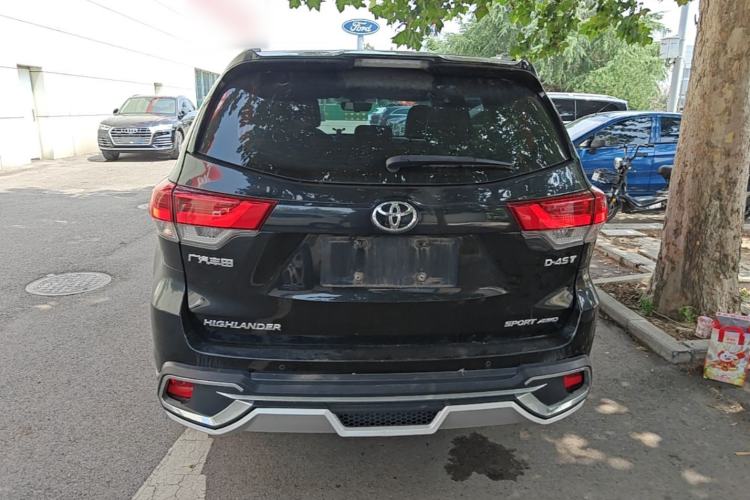 Used Toyota Highlander 2021 2.0T Four-Wheel Drive Luxury Edition 7 Seats Rear