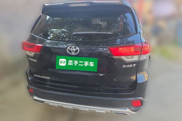 Used Toyota Highlander 2021 2.0T Two-Wheel Drive Elite Version 7-Seater Rear