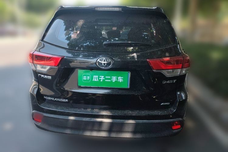 Used Toyota Highlander 2021 2.0T Four-Wheel Drive Elite Edition 7-Seater Rear