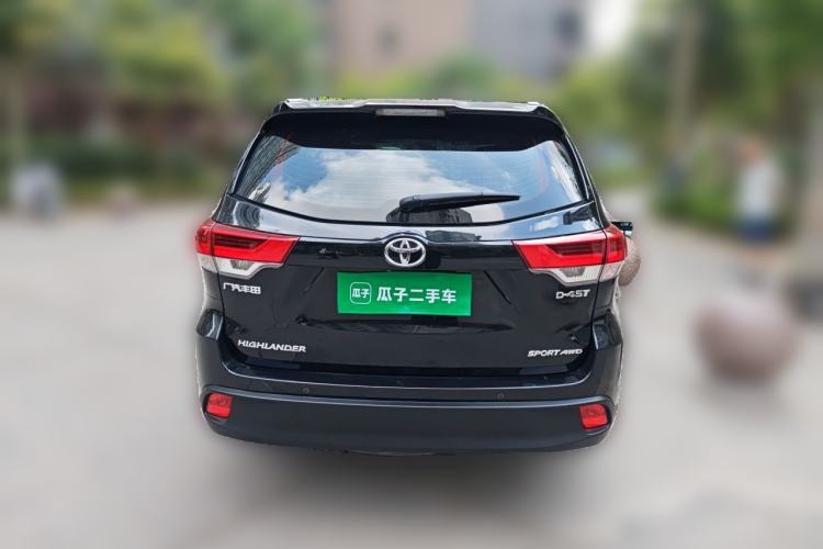 Used Toyota Highlander 2021 2.0T Four-Wheel Drive Luxury Edition 7 Seats Rear