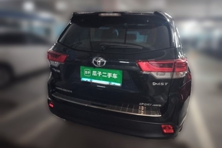 Used Toyota Highlander 2021 2.0T Four-Wheel Drive Luxury Edition 7 Seats Rear