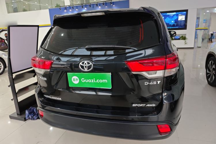 Used Toyota Highlander 2021 2.0T Four-Wheel Drive Luxury Edition 7 Seats Rear