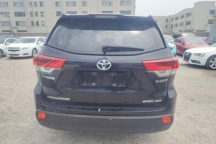 Used Toyota Highlander 2021 2.0T Four-Wheel Drive Prestige Version 7 Seats Rear