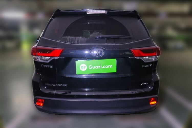Used Toyota Highlander 2021 2.0T Four-Wheel Drive Elite Edition 7-Seater Rear