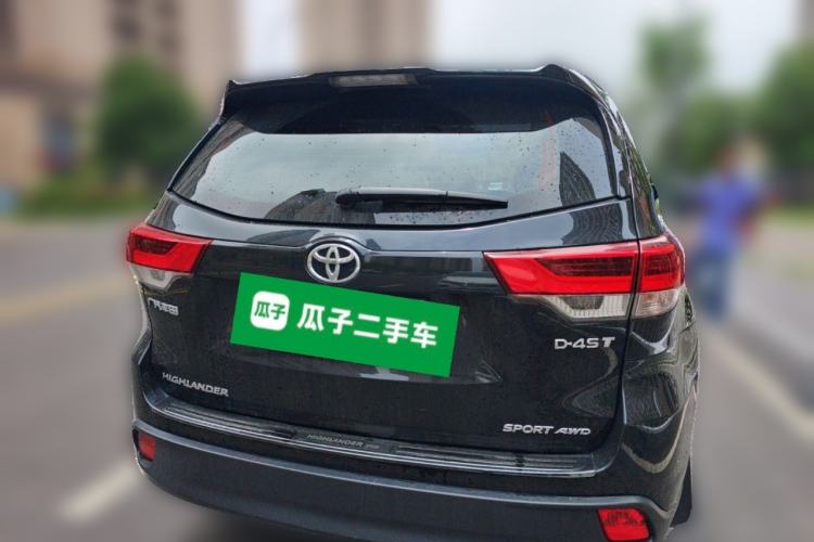 Used Toyota Highlander 2021 2.0T Four-Wheel Drive Luxury Edition 7 Seats Rear