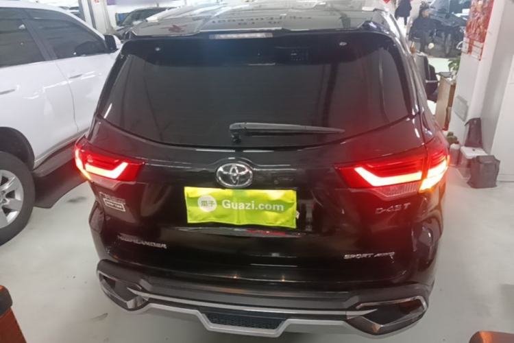Used Toyota Highlander 2021 2.0T Four-Wheel Drive Prestige Version 7 Seats Rear