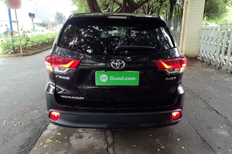 Used Toyota Highlander 2021 2.0T Two-Wheel Drive Elite Edition 5 Seats Rear