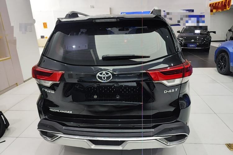 Used Toyota Highlander 2021 2.0T Two-Wheel Drive Elite Version 7-Seater Rear