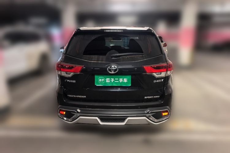 Used Toyota Highlander 2021 2.0T Four-Wheel Drive Luxury Edition 7 Seats Rear