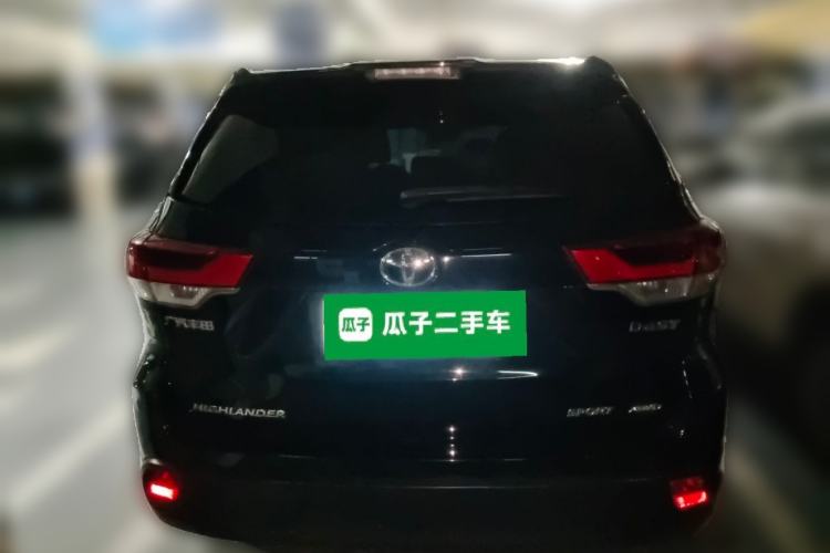 Used Toyota Highlander 2021 2.0T Four-Wheel Drive Luxury Edition 7 Seats Rear
