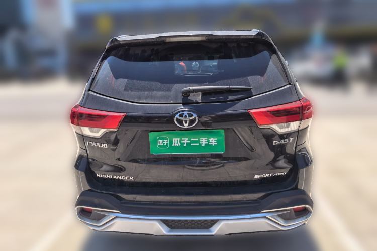 Used Toyota Highlander 2021 2.0T Four-Wheel Drive Luxury Edition 7 Seats Rear