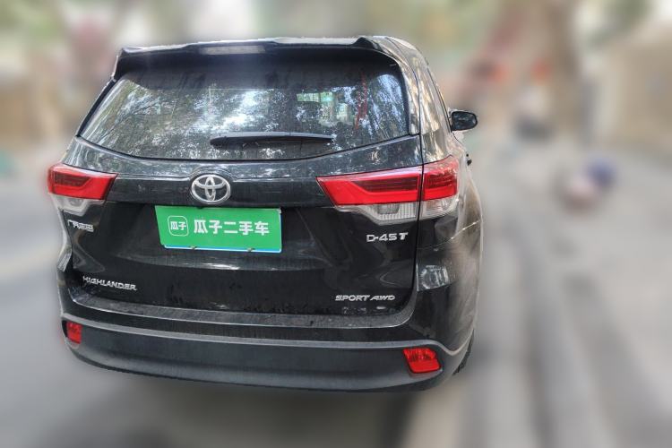 Used Toyota Highlander 2021 2.0T Four-Wheel Drive Luxury Edition 7 Seats Rear