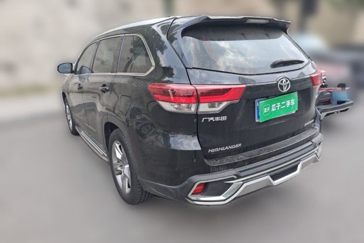 Used Toyota Highlander 2021 2.0T Four-Wheel Drive Luxury Edition 7 Seats Rear Left 45 Deg