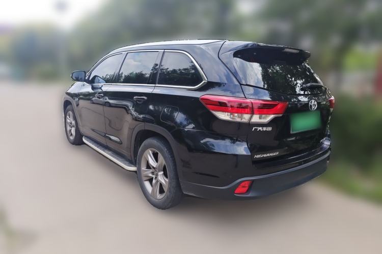 Used Toyota Highlander 2021 2.0T Four-Wheel Drive Prestige Version 7 Seats Rear Left 45 Deg