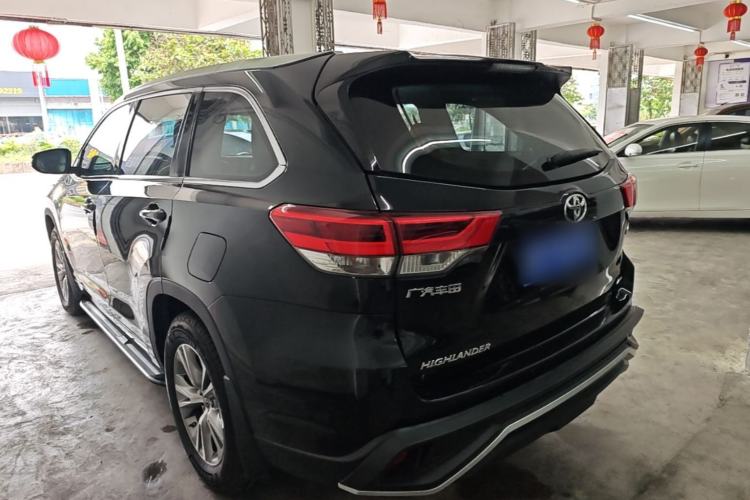 Used Toyota Highlander 2021 2.0T Four-Wheel Drive Elite Edition 7-Seater Rear Left 45 Deg