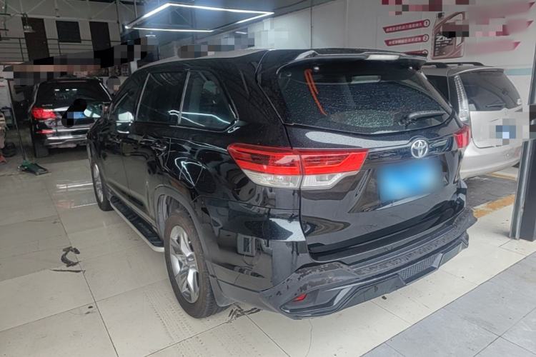 Used Toyota Highlander 2021 2.0T Four-Wheel Drive Prestige Version 7 Seats Rear Left 45 Deg