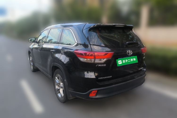 Used Toyota Highlander 2021 2.0T Four-Wheel Drive Prestige Version 7 Seats Rear Left 45 Deg