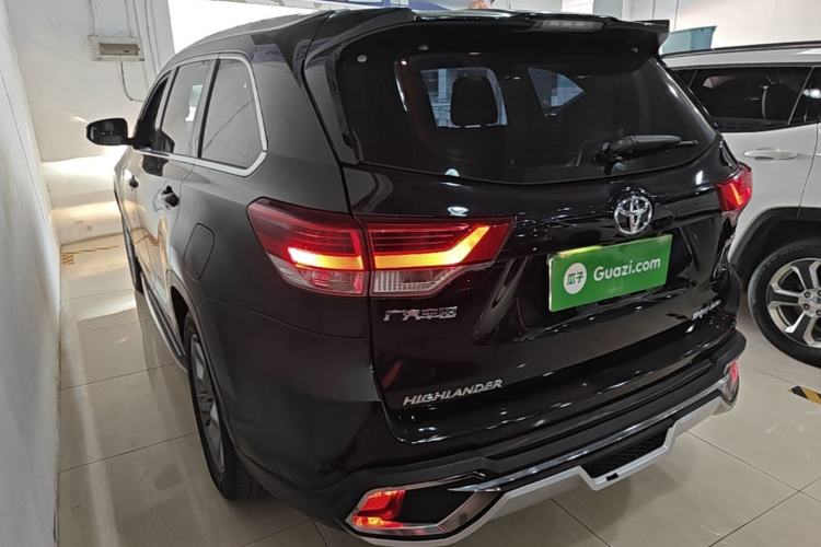 Used Toyota Highlander 2021 2.0T Four-Wheel Drive Prestige Version 7 Seats Rear Left 45 Deg