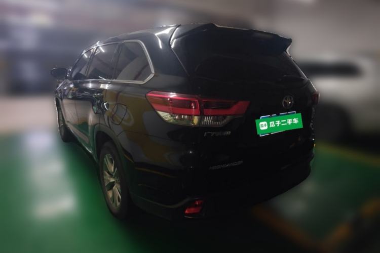 Used Toyota Highlander 2021 2.0T Two-Wheel Drive Elite Edition 5 Seats Rear Left 45 Deg
