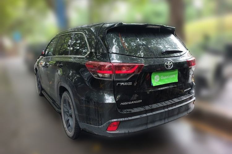 Used Toyota Highlander 2021 2.0T Four-Wheel Drive Knight Edition 7 Seats Rear Left 45 Deg