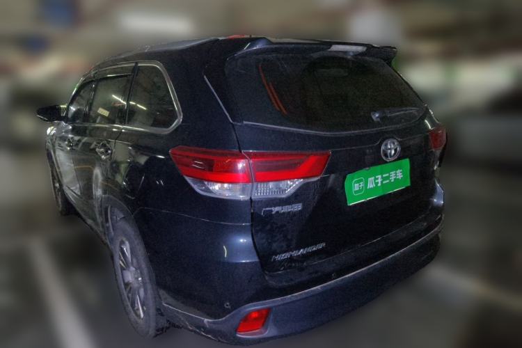 Used Toyota Highlander 2021 2.0T Two-Wheel Drive Elite Version 7-Seater Rear Left 45 Deg