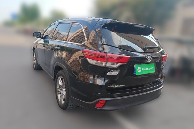 Used Toyota Highlander 2021 2.0T Four-Wheel Drive Prestige Version 7 Seats Rear Left 45 Deg