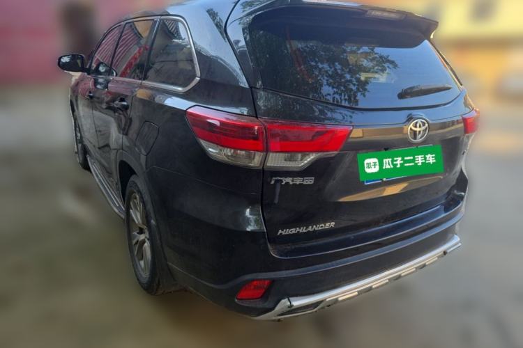 Used Toyota Highlander 2021 2.0T Two-Wheel Drive Elite Version 7-Seater Rear Left 45 Deg