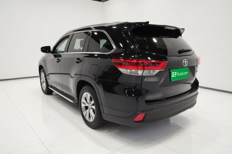 Used Toyota Highlander 2021 2.0T Four-Wheel Drive Elite Edition 7-Seater Rear Left 45 Deg