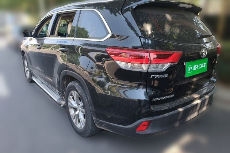 Used Toyota Highlander 2021 2.0T Four-Wheel Drive Elite Edition 7-Seater Rear Left 45 Deg