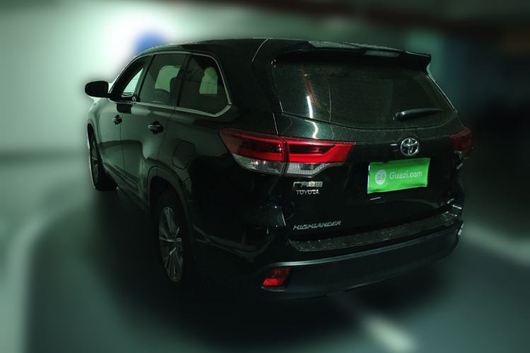 Used Toyota Highlander 2021 2.0T Four-Wheel Drive Elite Edition 7-Seater Rear Left 45 Deg