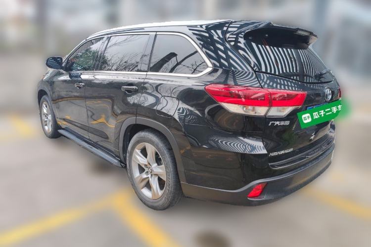 Used Toyota Highlander 2021 2.0T Four-Wheel Drive Prestige Version 7 Seats Rear Left 45 Deg