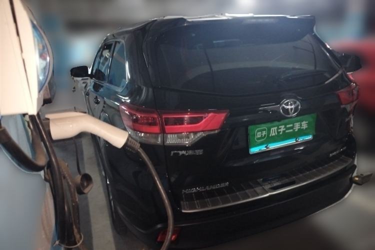 Used Toyota Highlander 2021 2.0T Four-Wheel Drive Luxury Edition 7 Seats Rear Left 45 Deg