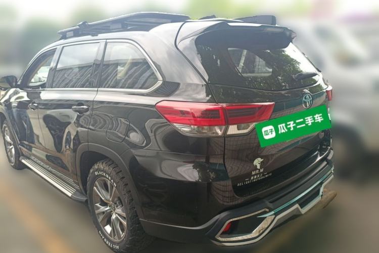 Used Toyota Highlander 2021 2.0T Four-Wheel Drive Elite Edition 7-Seater Rear Left 45 Deg