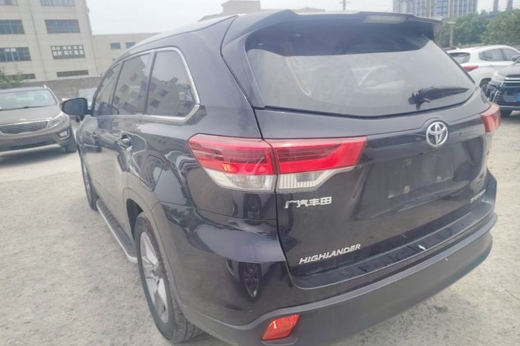 Used Toyota Highlander 2021 2.0T Four-Wheel Drive Prestige Version 7 Seats Rear Left 45 Deg