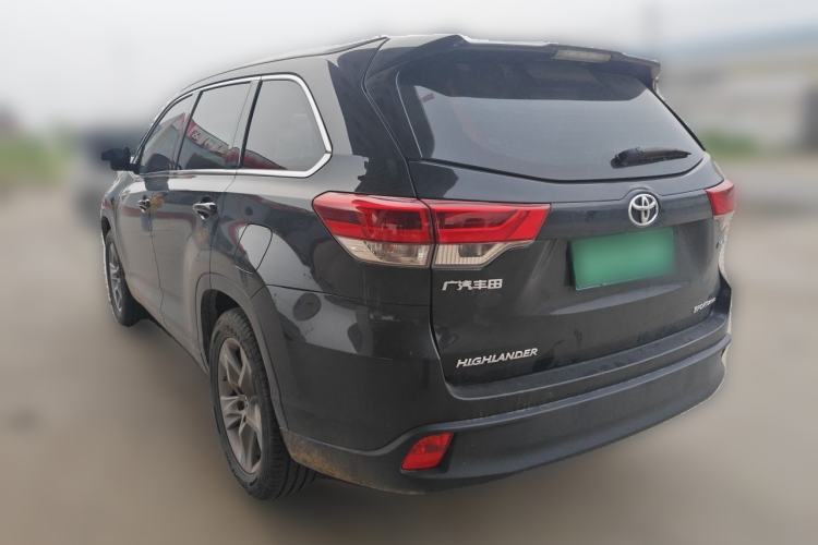 Used Toyota Highlander 2021 2.0T Four-Wheel Drive Luxury Edition 7 Seats Rear Left 45 Deg