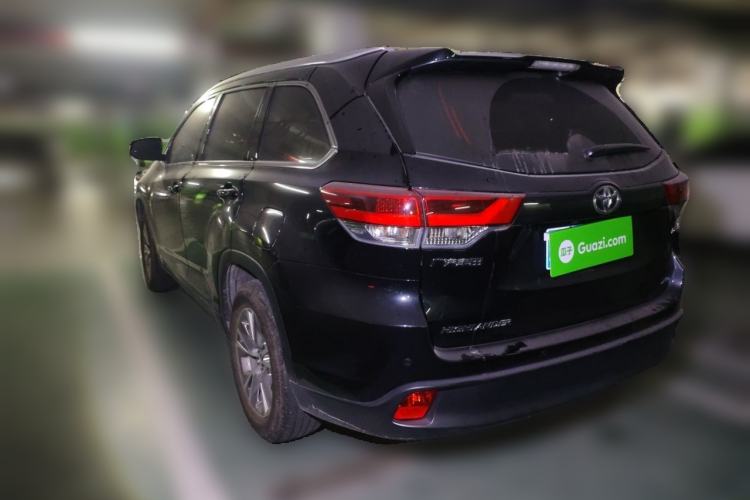 Used Toyota Highlander 2021 2.0T Four-Wheel Drive Elite Edition 7-Seater Rear Left 45 Deg