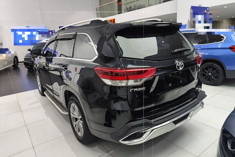 Used Toyota Highlander 2021 2.0T Two-Wheel Drive Elite Version 7-Seater Rear Left 45 Deg